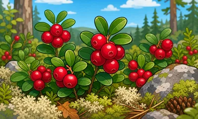 Брусника — жемчужина Карелии