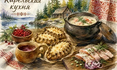 Карельская кухня — что попробовать в Сортавала