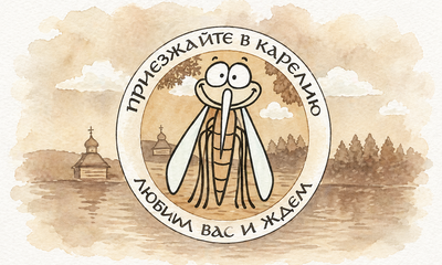 Комары в Карелии