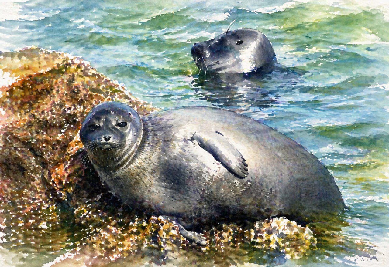 Ладожская нерпа — единственный тюлень пресноводной Европы