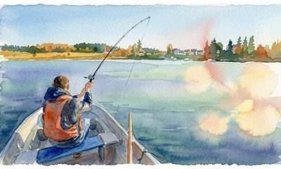 Рыбалка на Ладожском озере из Сортавала
