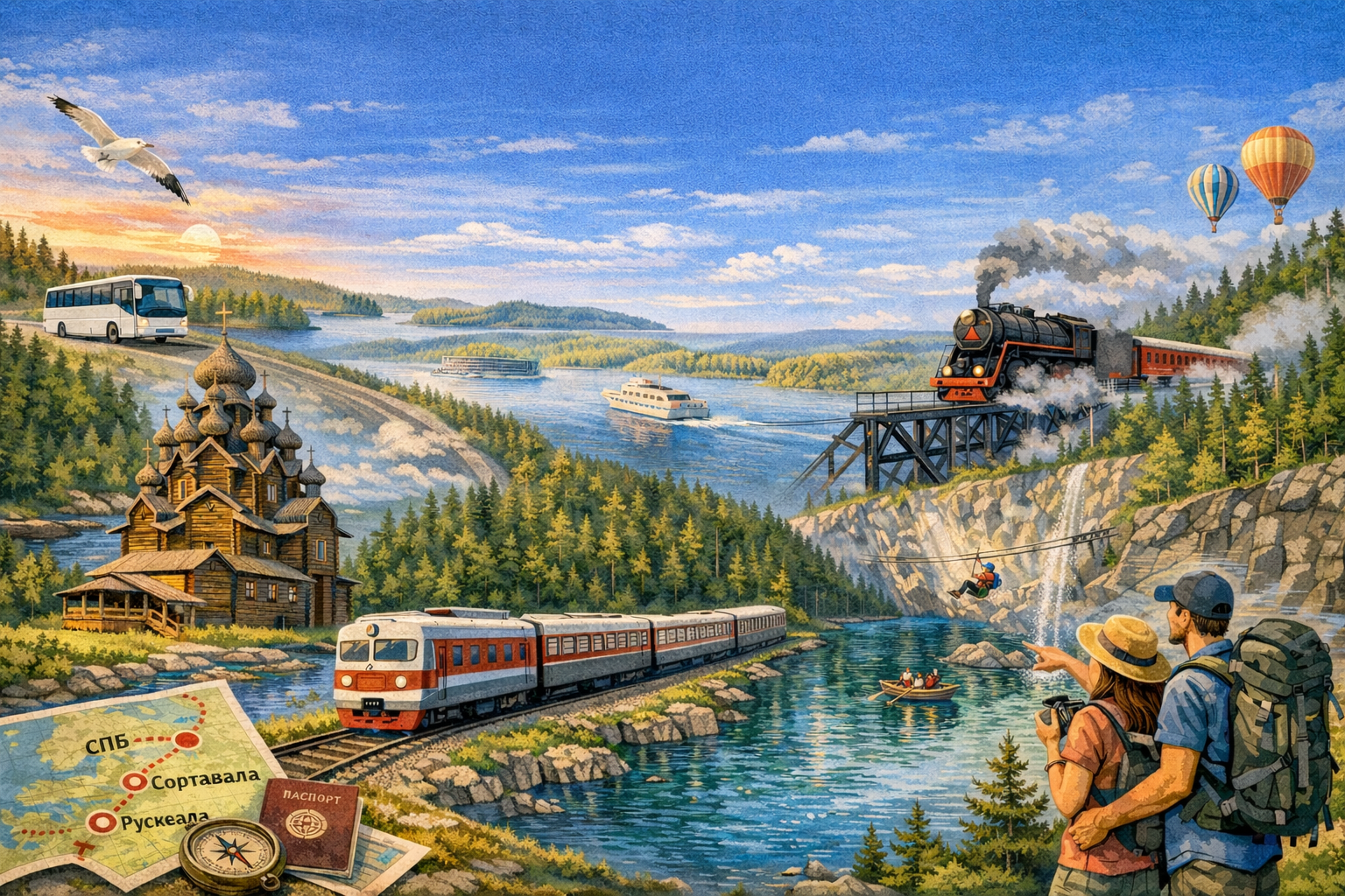 Сортавала и Рускеала: полный путеводитель — как добраться и что посмотреть