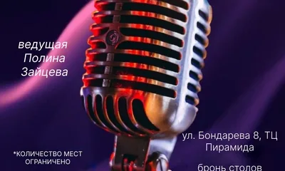 Караоке-вечеринка «Почувствуй себя звездой»
