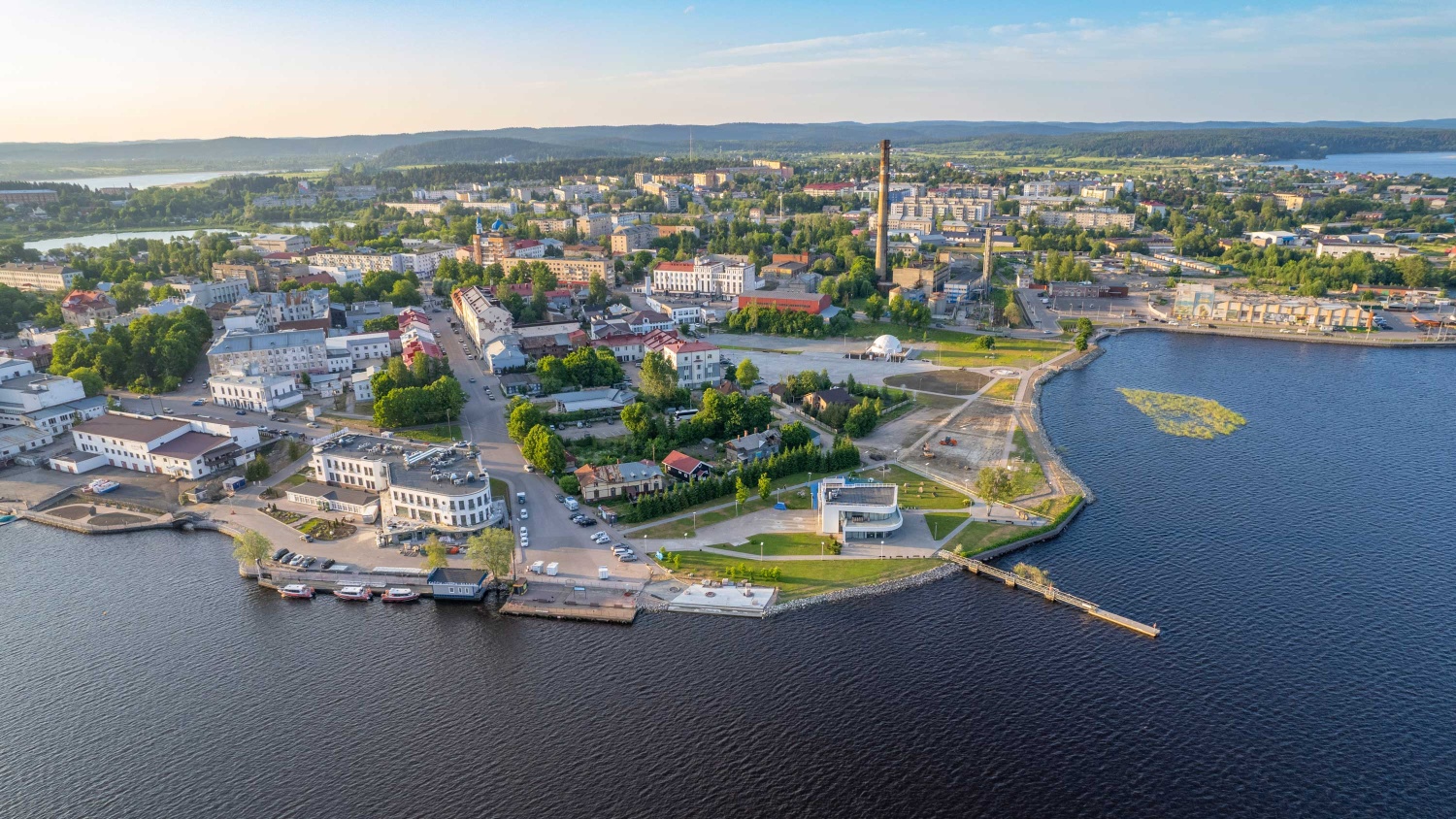 Набережная Ладожского озера